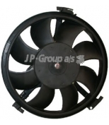 JP GROUP - 1199105100 - Вентилятор радиатора двигателя: A4/A6/Passat/95-00/1.6/1.8/1.9D/2.4/2.5/2.8